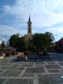 Kostel sv. Bartoloměje na náměstí.