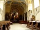 Interiér kostela sv. Petra a Pavla.