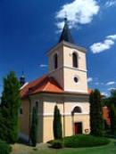 Kostel sv. Vavřince.
