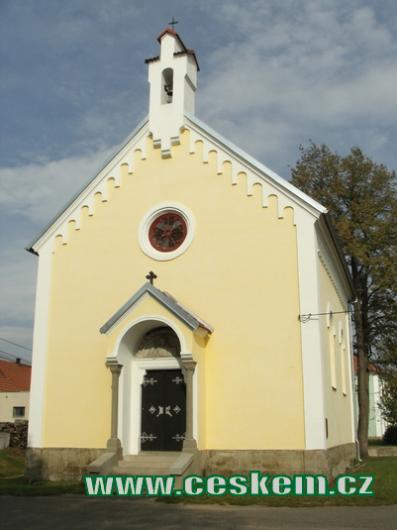 Kaple sv. Anežky Přemyslovny.