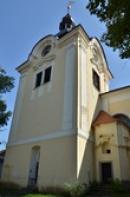 Věž kostela sv. Jiljí.