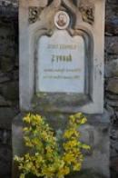 Detail hrobu J. L. Zvonaře.
