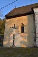 Severovýchodní část kostela.