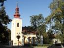 Hřbitovní kostel sv. Anny ze 16. století.
