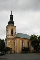 Barokní kostel sv. Petra a Pavla z let 1766–1776.
