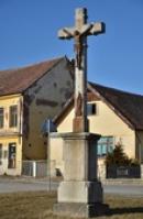 Kříž v ulici Jana Žižky.