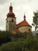 Kostel svatého Vavřince.