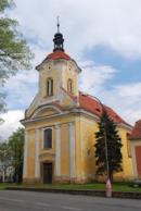Kostel sv. Kateřiny z roku 1776.