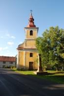 Kostel sv. Prokopa z 18. století.
