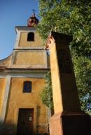 Kostel svatého Prokopa z 18. století.
