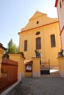Zdejší kostel sv. Václava.