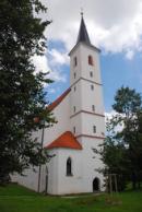 Kostel sv. Markéty z roku 1583.