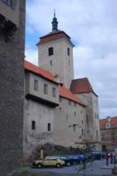 Pohled na kostel sv. Prokopa.