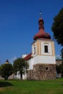 Kostel sv. Vavřince.