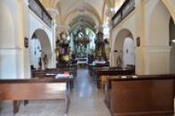 Interiér kostela sv. Jiljí.