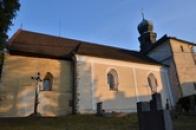 Kostel sv. Jana Křtitele.