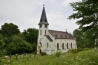 Kostel svatého Jana Nepomuckého.