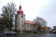 Kostel sv. Václava.
