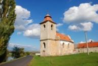 Kostel sv. Jana Evangelisty.
