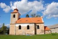 Kostel svatého Jana Evangelisty.
