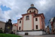 Kostel sv. Kříže.