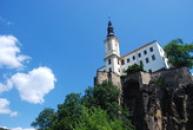 Pohled od soutoku Labe a Ploučnice.