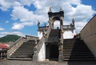 Gloriet v Růžové zahradě.