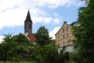 Barokní kostel Nejsvětější Trojice.
