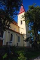 Věž kostela sv. Václava.