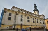 Pohled na kostel Nanebevzetí Panny Marie.