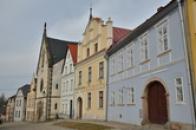 Záběr ze Sezimova náměstí.