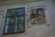 Pamětní deska na pobyt Karla Havlíčka Borovského.