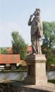 Socha sv. Jana Nepomuckého.