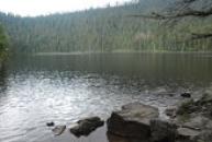 Druhé největší šumavské jezero...