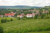 Pohled na městečko.