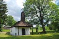 Kaplička sv. Barbory na okraji Železné Rudy.