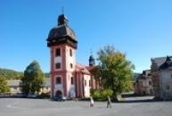 Kostel Narození sv. Jana Křtitele.