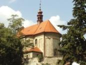 Kostel sv. Jakuba z roku 1724.