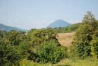 Pohled na Milešovku...