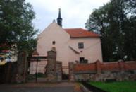 Kostel sv. Jakuba Většího.