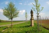 Socha svatého Jana Nepomuckého.