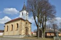 Kostel sv. Václava z roku 1869.