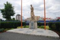 Památník osvobození města.