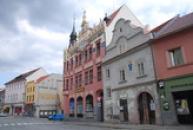 Budova České spořitelny na Velkém náměstí.