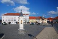 Náměstí svobody ve Vodňanech.
