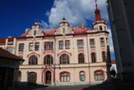Budova spořitelny.