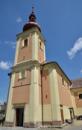 Věž kostela sv. Bartoloměje.