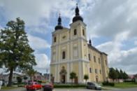Kostel sv. Jana Křtitele.