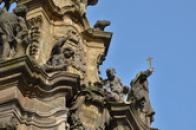 Morový sloup v detailu.