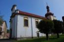 Původně románský kostel sv. Vavřince.
